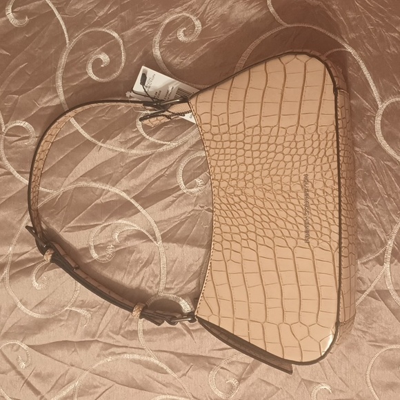 FRENCH CONNECTION Galellea Crocodile-embossed Shoulder Bag - Picture 4 of 6